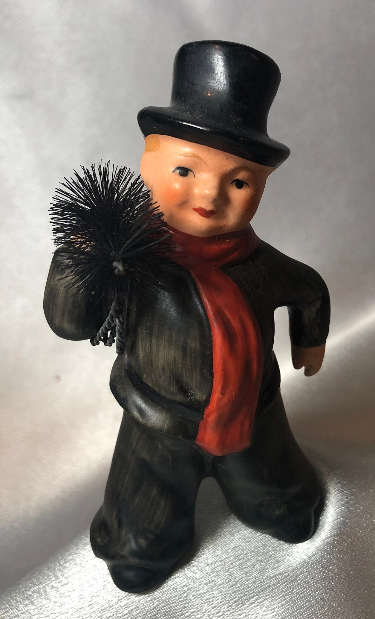 Goebel Figurine the Chimney Sweep With Chimney Brush - Etsy
