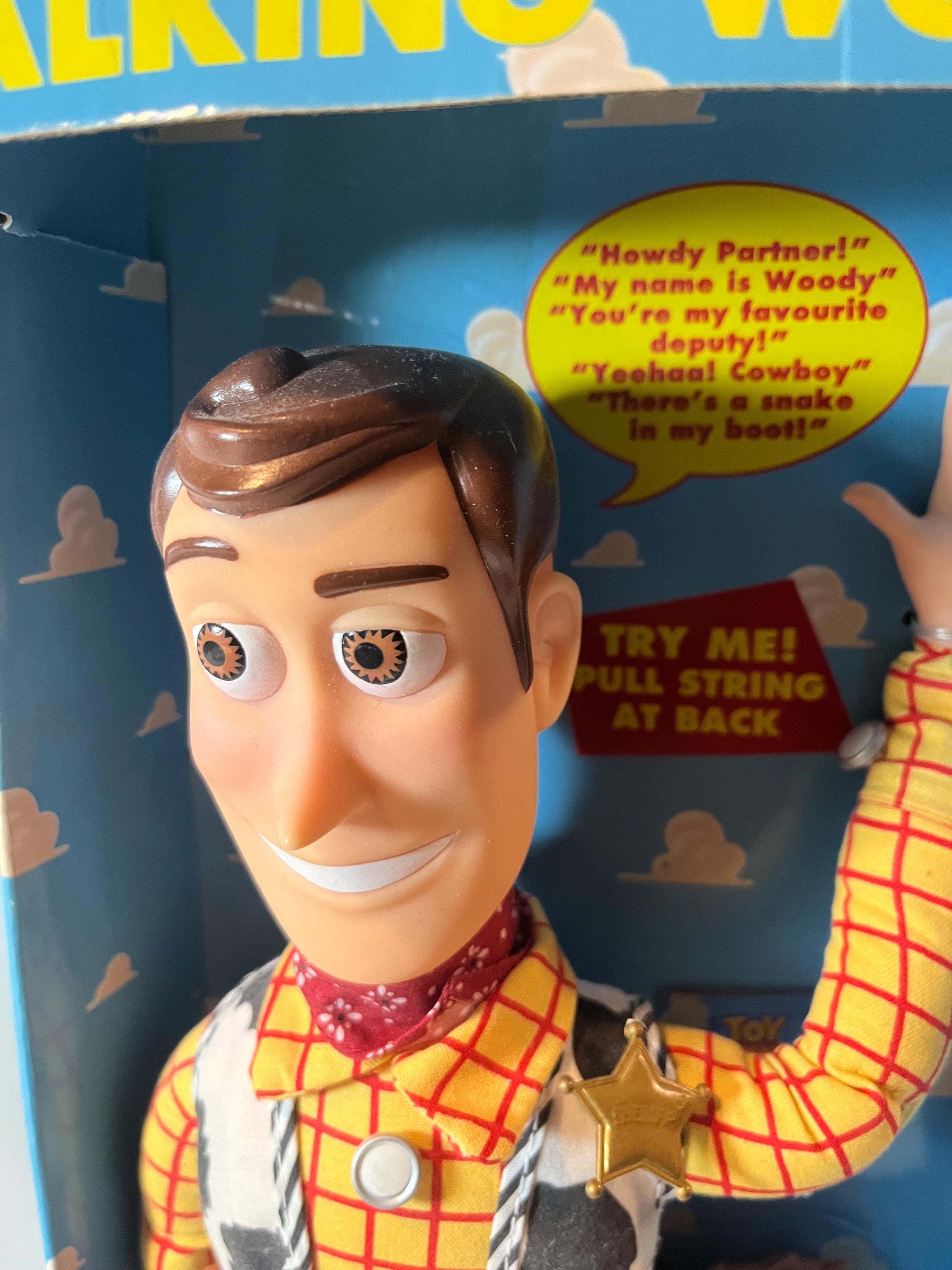 Toy Story Woody: Posable and Talkable Pull String Woody From Toy