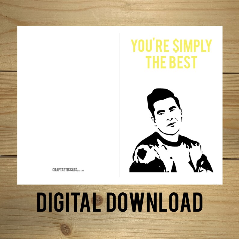 Schitt's Creek You're Simply the Best Etsy