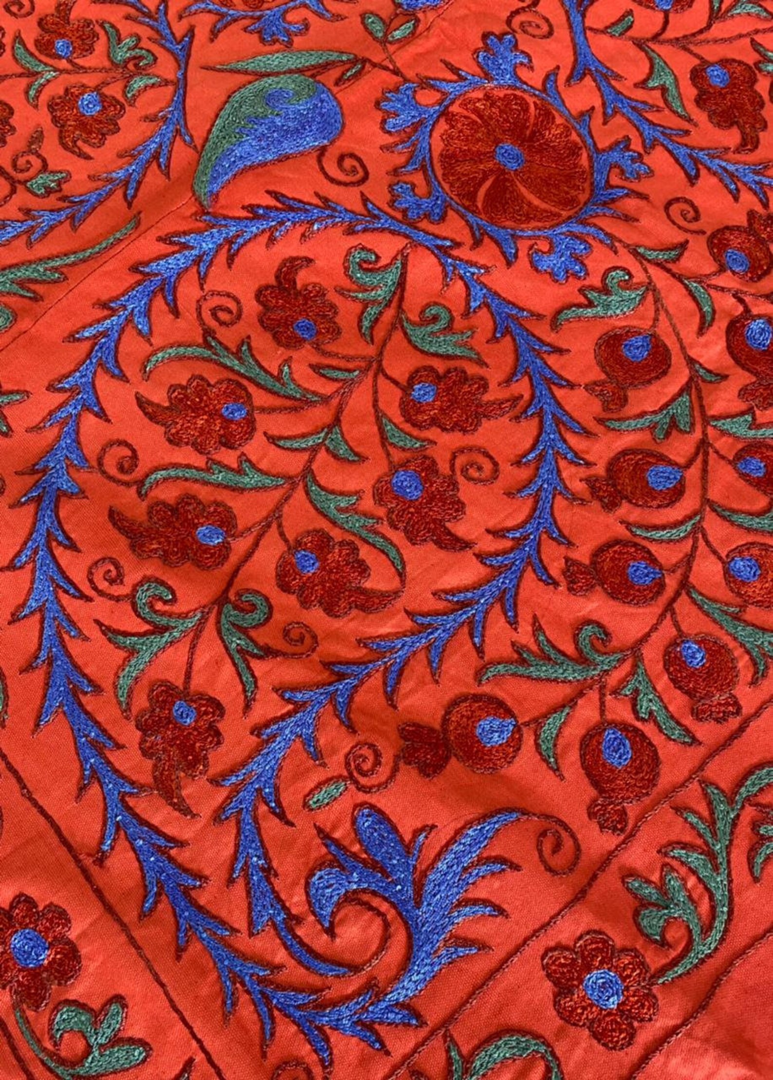 Beautiful Afghani Embroidery Wall Hanging Suzani Wall Hanging Etsy