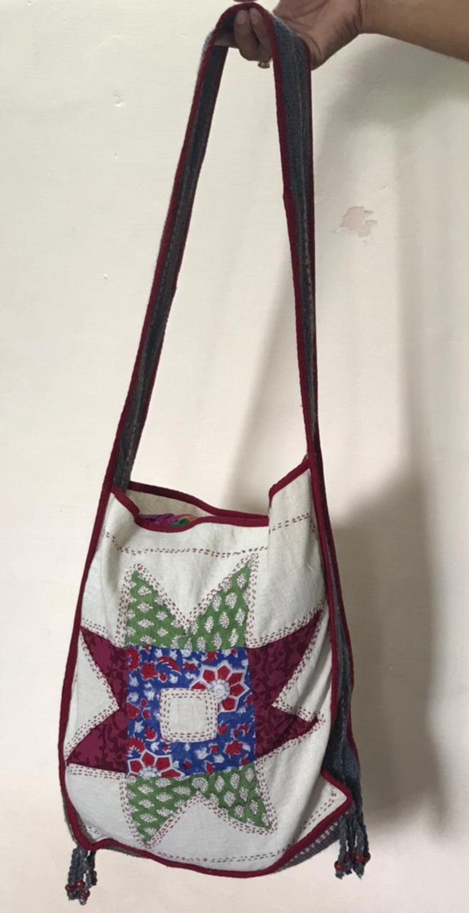 Handmade Applique work Bags Shoulder tote Bag Tote Bag Etsy