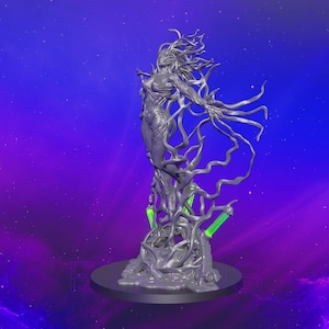 Fille transcendante, modèle imprimé en 3D