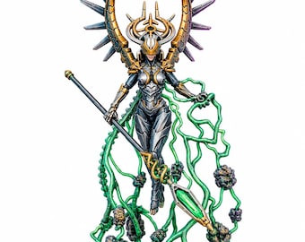 Voidwing – Warden of the Veil | Painted Fantasy Miniature