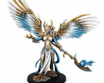 Maggy, Skyborn Guardian – Painted Fantasy Miniature