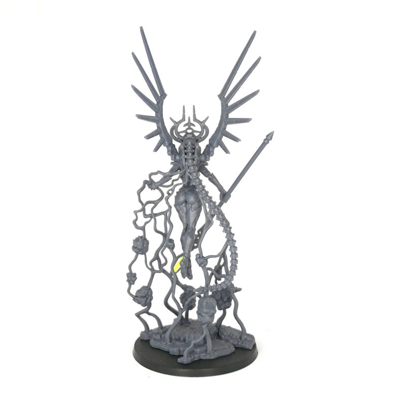 VOID DRAGON GIRL Extra spear, printed 3D model immagine 4