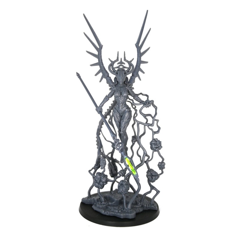 VOID DRAGON GIRL Extra spear, printed 3D model immagine 1
