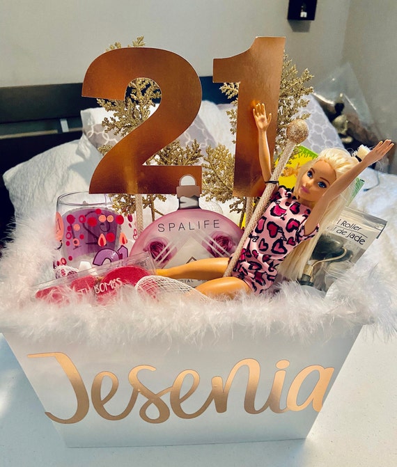 21st birthday basket deals