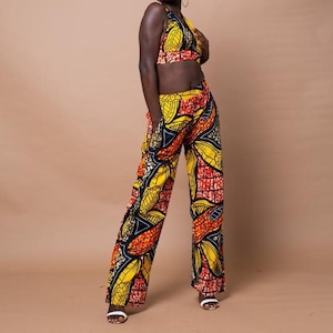 Ayah Ankara trouser, trouser, long ankara trouser, african print dress, african print trouser