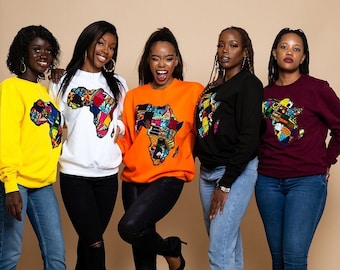 African map sweatshirt , sweatshirt, sweatshirt, african map, sweatshirt, map, african clothing