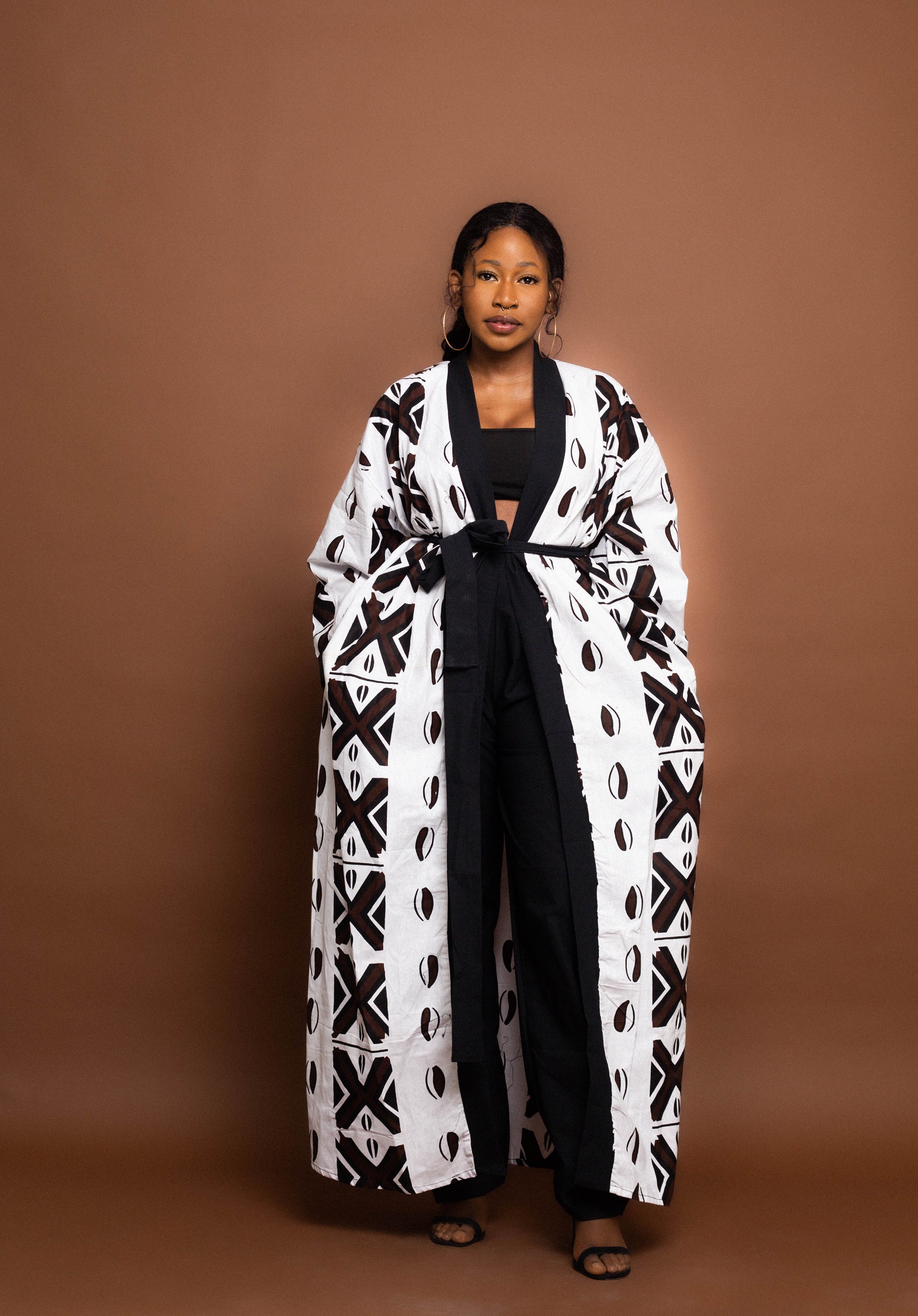 African print Funke kimono jacket