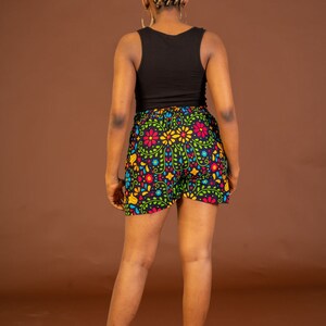 Anita Ankara shorts, shorts, african print shorts, african print zdjęcie 3