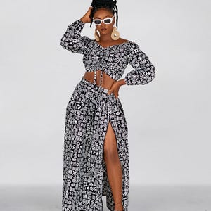 Candy Ankara crop top, Off shoulder crop top, african print crop top, crop top, top, blouse,