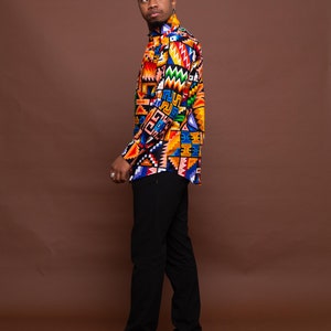 Fred Ankara Long Sleeve Men Shirt image 3