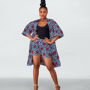 Frida Metallic Linen Shorts - Impala Print
