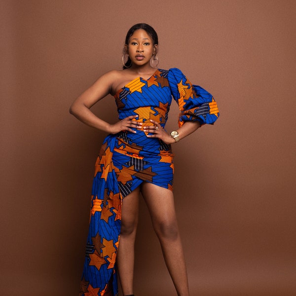 Funke Ankara midi dress, print dress, african print dress, ankara dress, midi dress, midi, dress, african clothing, fitted dress