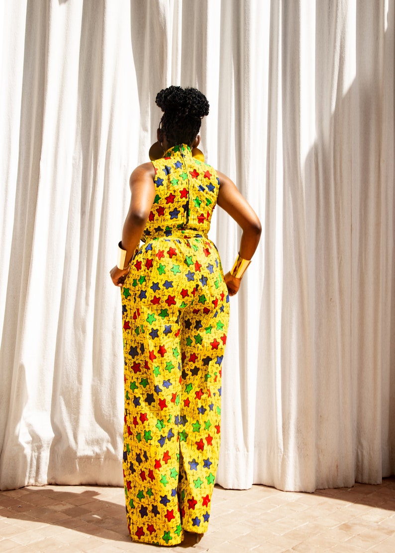 Natalia Ankara Jumpsuit Jumpsuit African Print Wedding - Etsy