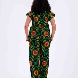 Bukky Ankara trouser, trouser, long ankara trouser, african print dress, african print trouser image 4