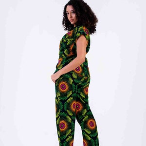 Bukky Ankara trouser, trouser, long ankara trouser, african print dress, african print trouser image 3