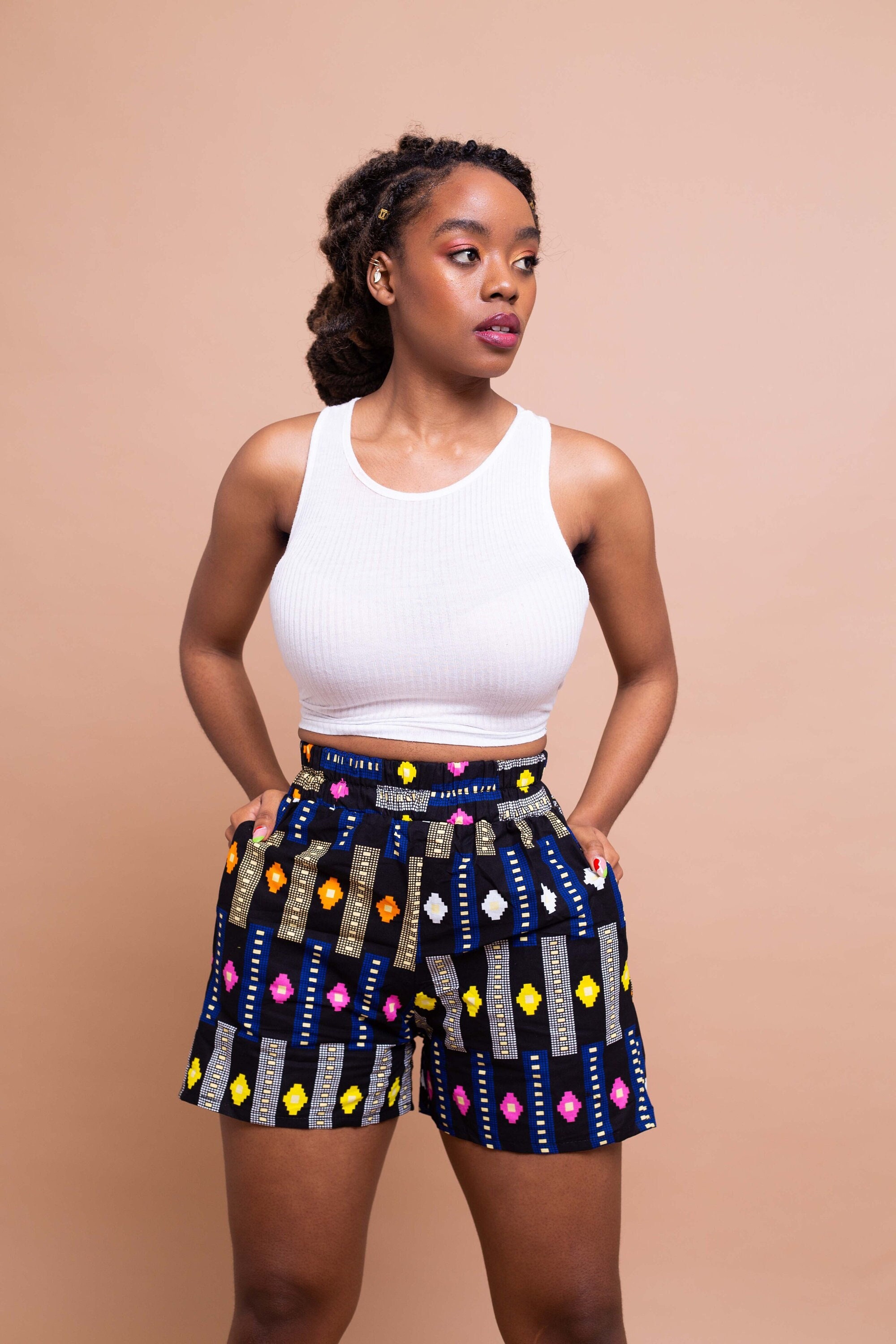 Ankara Shorts 