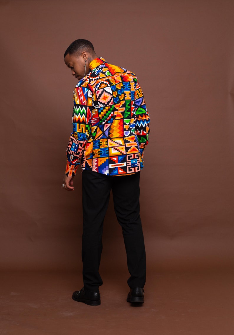 Fred Ankara Long Sleeve Men Shirt image 2