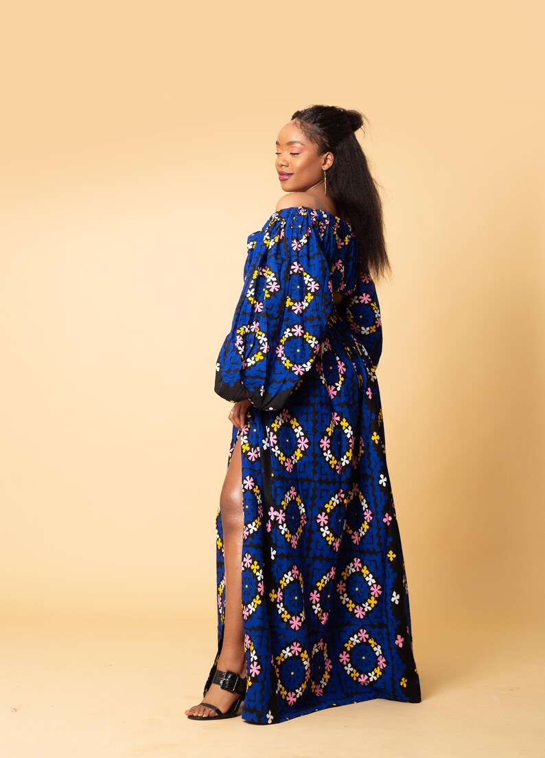 Aliyah Ankara crop top, Off shoulder crop top, african print crop top, crop top, top, blouse, image 3