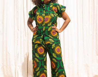 Bukky culottes trouser, trouser, long ankara trouser, african print dress, african print trouser