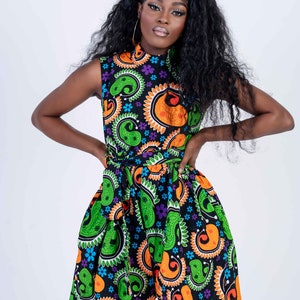 Remi Ankara Playsuit, Jumpsuit, African print, ankara clothing,