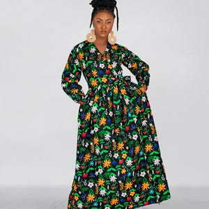 Belinda Maxi dress, long dress, african print dress, ankara dress, african print dress, Wedding Dress, party dress, Special occasion dress