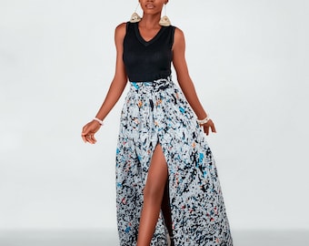 Carol Ankara Maxi skirt, African print skirt for women, Ankara skirt, skirt, print skirt, African skirt