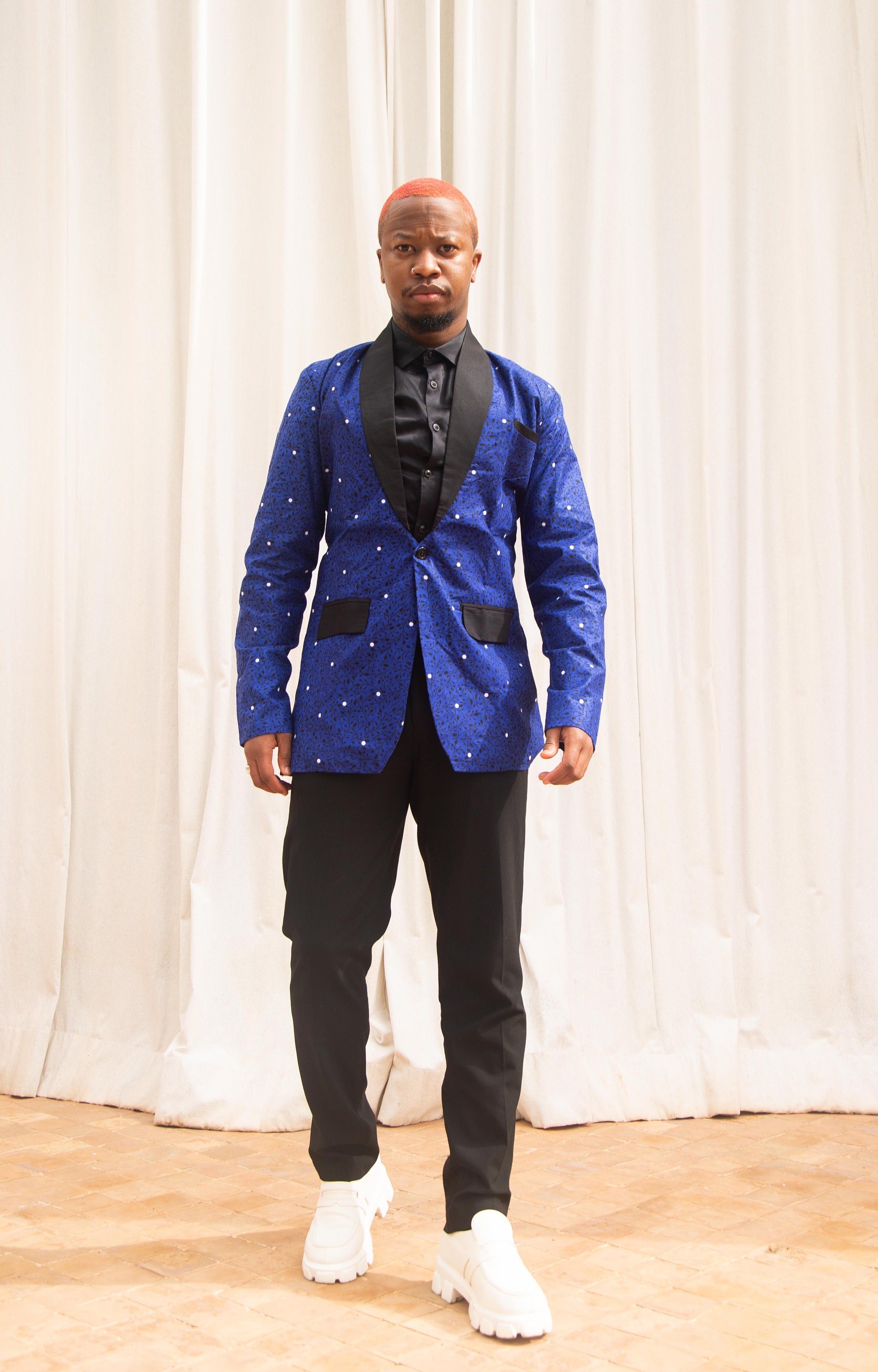 Chris Ankara Jacket for Men Men s Blazer Men s Fashion African Men Print Etsy