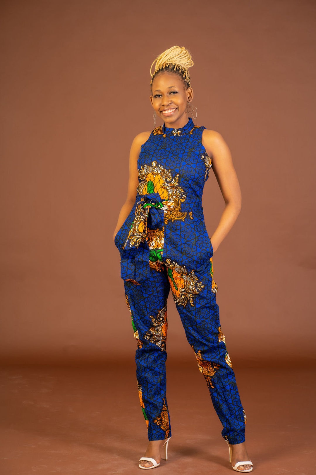 Check Out These Beautiful Ankara Jumpsuit || Styles And Designs - Fashion -  Nigeria