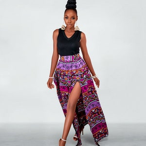 Catalina  Ankara Maxi skirt, African print skirt for women, Ankara skirt, skirt, print skirt, African skirt