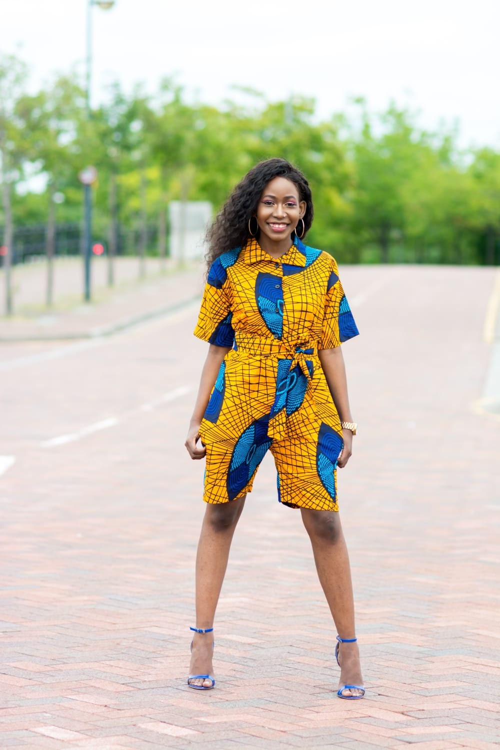 Image of Ankara Playsuit, Ankara Jumpsuit, Jumpsuit, African Print, African Romper, Playsuit