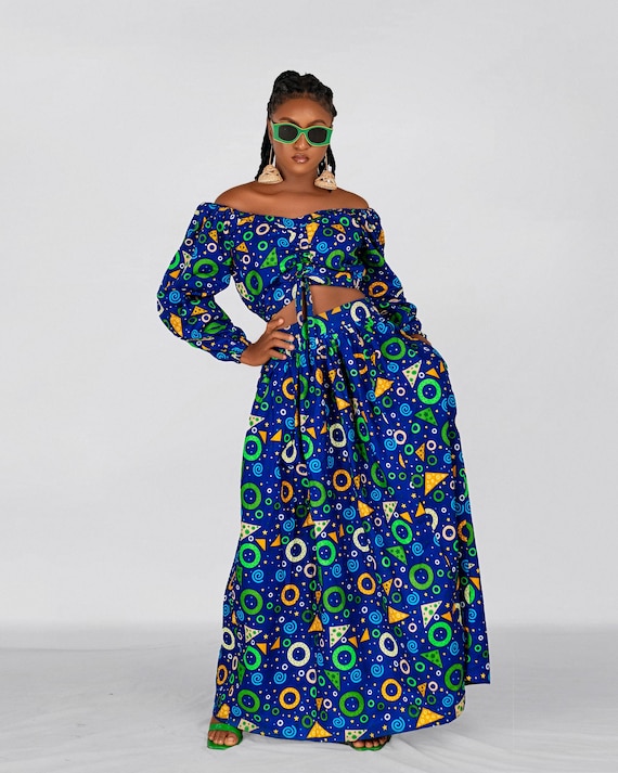 Ankara Kitenge Tops Kitenge Off Shoulder Ankara Dresses Off The