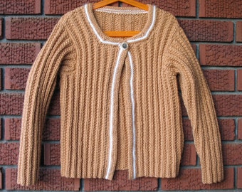 Size 8  Open Patterned  Cardigan