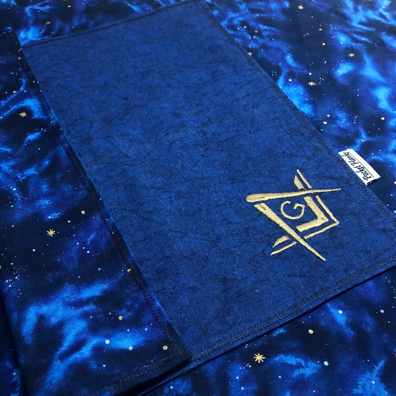 Embroidered Hank Masonic Symbol
