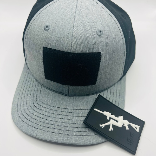 Tactical Cap with Loop Velcro | Trucker Hat | Tactical Cap | Tactical Cap Morale Patch | Six Panel Cap| Velcro Panel | Gift for Dad