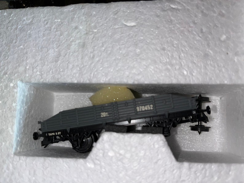 New Armored 5pc. Train Set HO Scale WWII Germany Model Railroad Rare