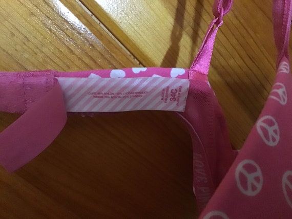 Victoria's Secret PINK Peace Signs Print Demi Bra… - image 3