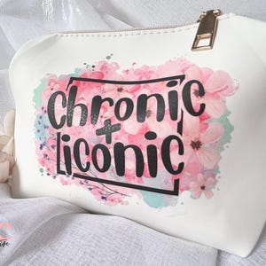 POTS Syndrome Accessory Pouch - Flare Day Kit, Spoonie, Dysautonomia, Chronic Illness, Hidden Disability, Ehlers Danlos Syndrome