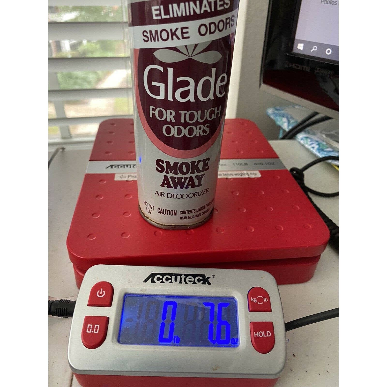 Vintage 1982 Glade Smoke Away Air Deodorizer Spray Can Etsy