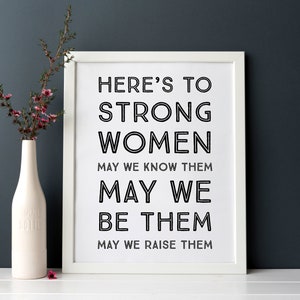 Strong woman quote - Powerful empowering words Art Board Print for Sale by  NastySquad