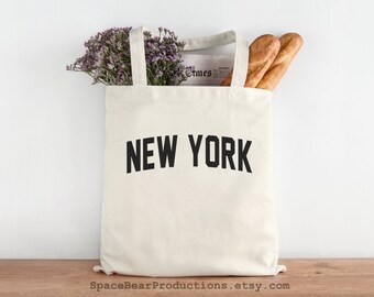 New York Tote Bag Etsy