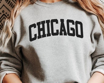 Chicago Sweatshirt - Chicago Shirt - Illinois Sweatshirt - Chicago State Sweatshirt