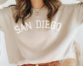 San Diego Sweatshirt, San Diego Sweater, San Diego Beach Sweater, San Diego Vacation Sweater, Beach Vacation Sweatshirts, Family Sweatshirt