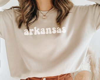 Arkansas Sweatshirt, Vintage Style Arkansas Sweatshirt, Arkansas State Sweatshirt, Arkansas Gifts, Arkansas Sweater