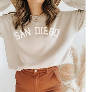 San Diego Sweatshirt, San Diego Sweater, San Diego Beach Sweater, San Diego Vacation Sweater, Beach Vacation Sweatshirts, Family Sweatshirt Sand