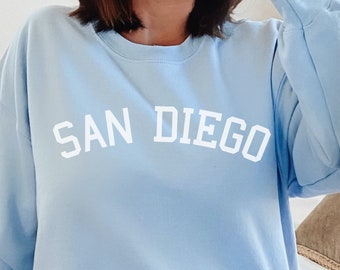 San Diego Sweatshirt, San Diego Sweater, San Diego Beach Sweater, San Diego Vacation Sweater, Beach Vacation Sweatshirts, Family Sweatshirt