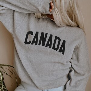 Canada Sweatshirt - Canada Sweater - Canada Shirt - Canada Gift