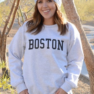 Boston Sweatshirt - Boston College - Boston Massachusetts Sweatshirt - Massachusetts Sweatshirt - Boston University Sweatshirt